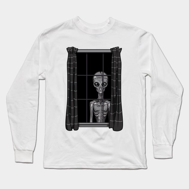 The Visitor Long Sleeve T-Shirt by JenniferSmith